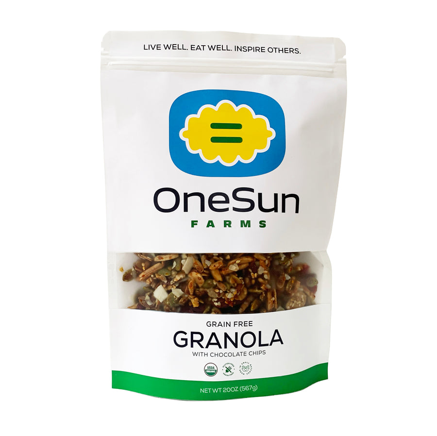 Organic Grain Free Granola with Chocolate